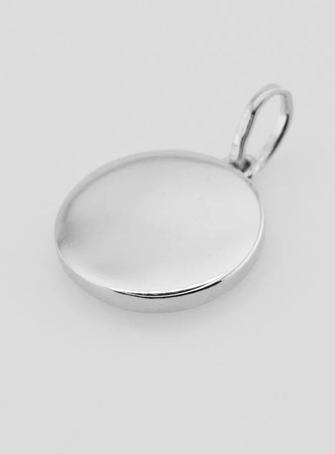 Silver and Enamel Chi-Rho Medal - 15mm (pic 4)