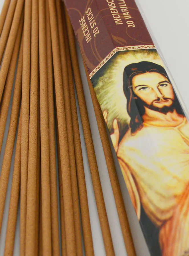 Sacred Heart of Jesus Incense - 20 Sticks (pic 4)