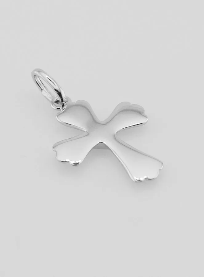 Cross Pendant Silver - 20mm (pic 3)