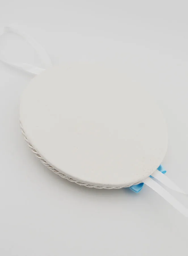 Christening Gift for a Boy - Cradle Medal Virgin and Child (pic 4)