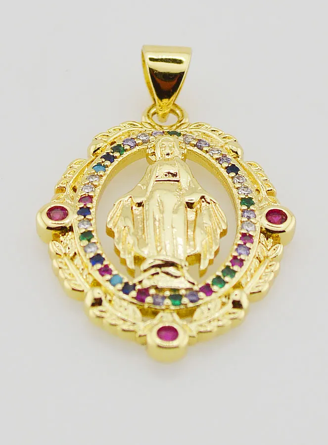 Openwork Miraculous Medal - 25mm (pic 2)