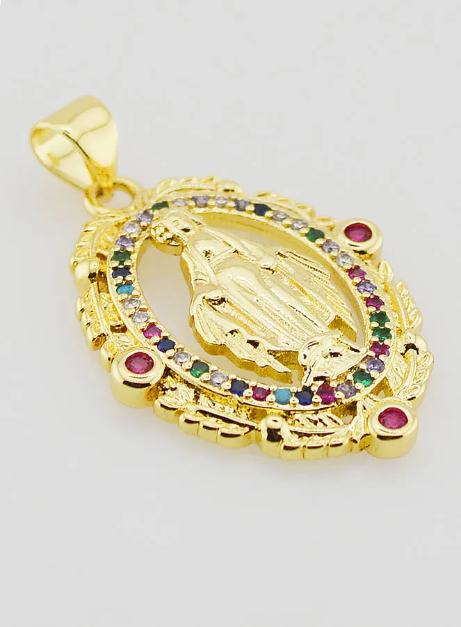 Openwork Miraculous Medal - 25mm (pic 3)