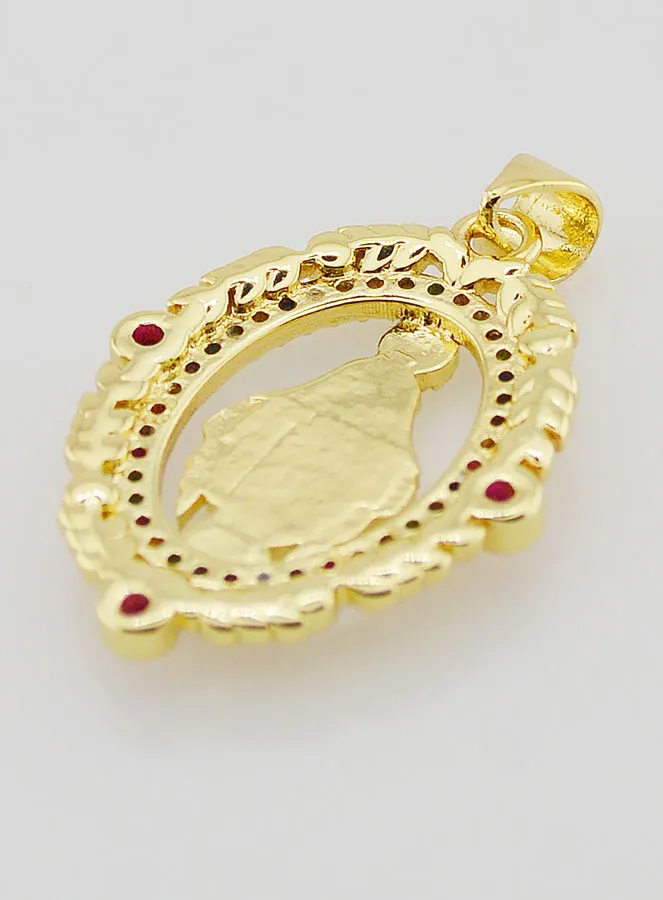 Openwork Miraculous Medal - 25mm (pic 4)