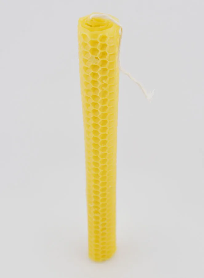 Tabletop Candle Beeswax - 20 cm (pic 2)