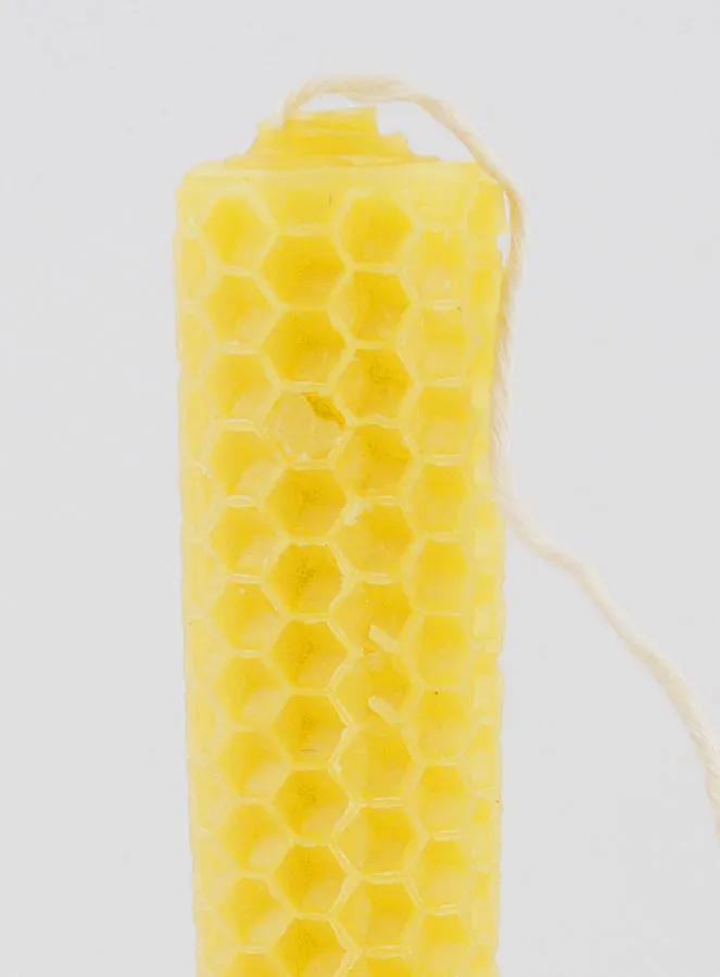 Tabletop Candle Beeswax - 20 cm (pic 3)