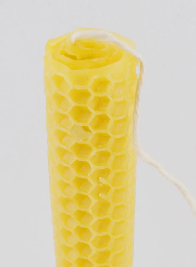 Tabletop Candle Beeswax - 20 cm (pic 4)