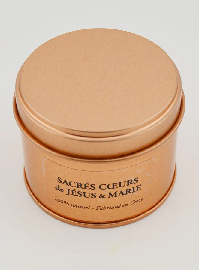 Handcrafted Scented Candle - Sacred Hearts of Jesus and Mary (pic 4)