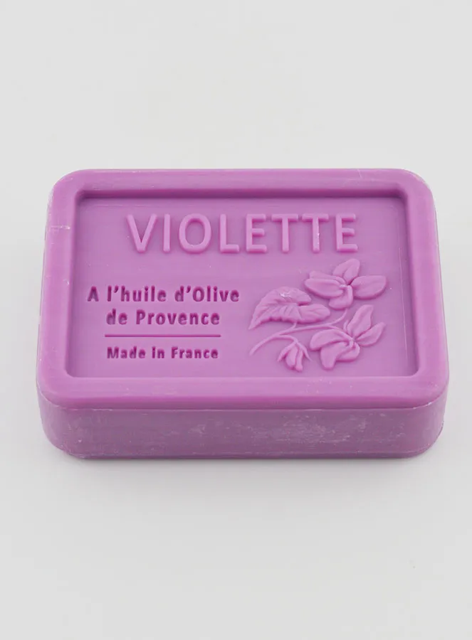 Olive Oil and Violet Soap - 120g (pic 3)