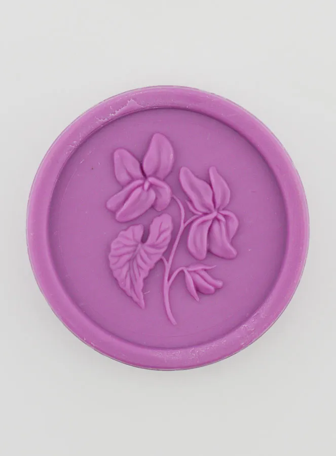 Botanical Violet Soap - 100g (pic 1)