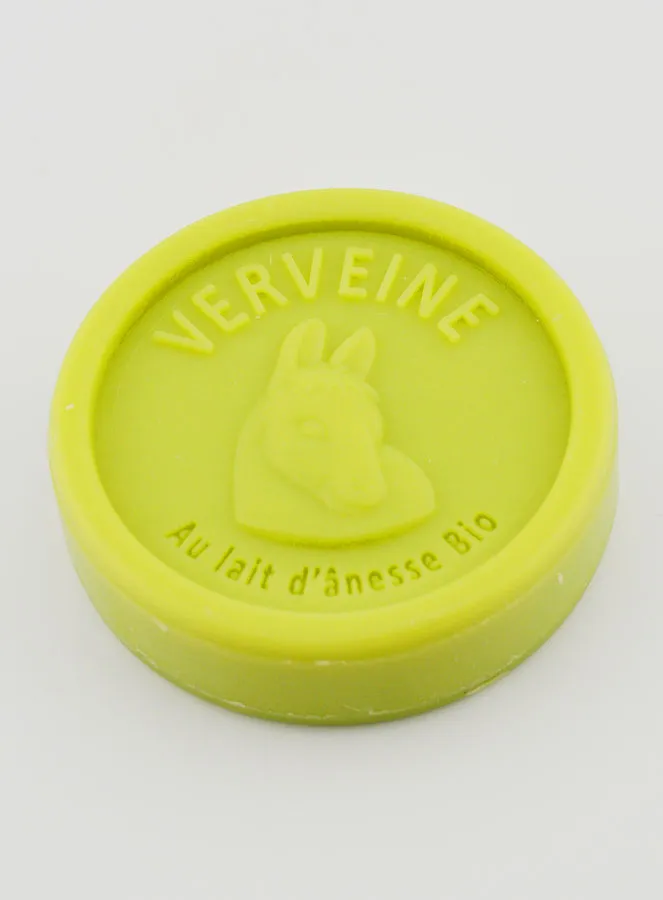 Organic Donkey Milk and Verbena Soap - 100g (pic 3)