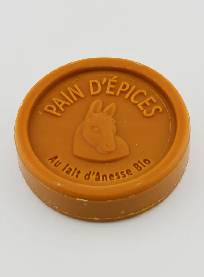 Organic Donkey Milk and Gingerbread Soap - 100g (pic 3)