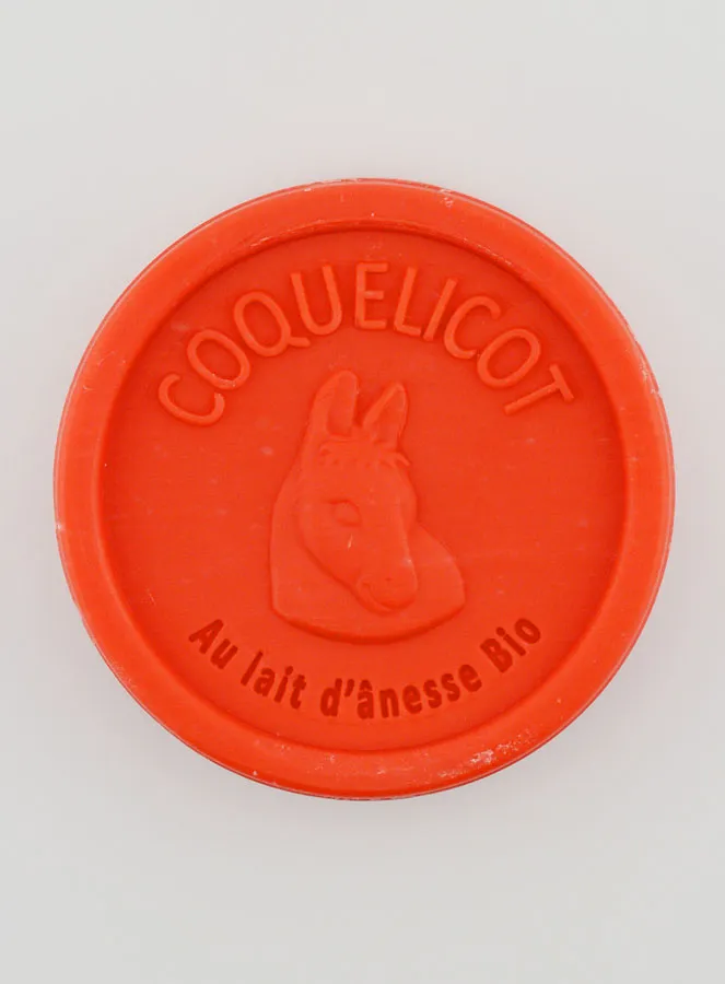 Organic Donkey Milk and Poppy Soap - 100g (pic 1)