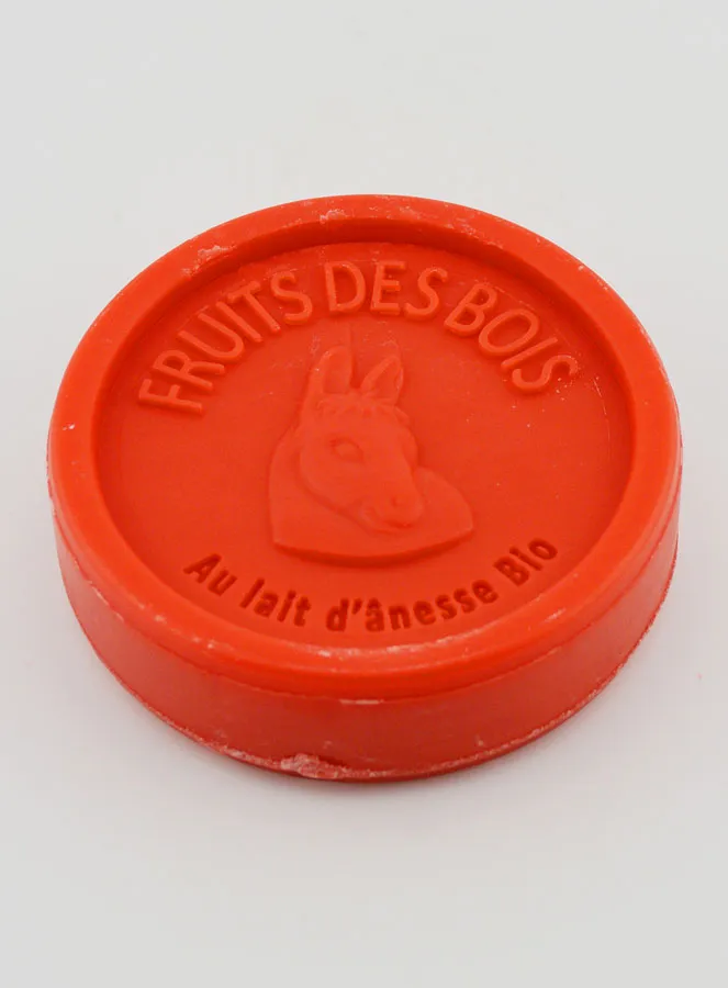 Organic Donkey Milk and Wild Berry Soap - 100g (pic 3)