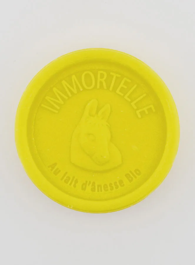 Organic Donkey Milk and Helichrysum Soap - 100g (pic 1)