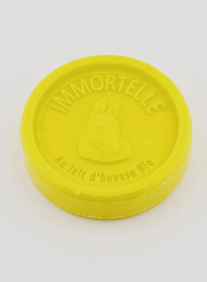 Organic Donkey Milk and Helichrysum Soap - 100g (pic 3)