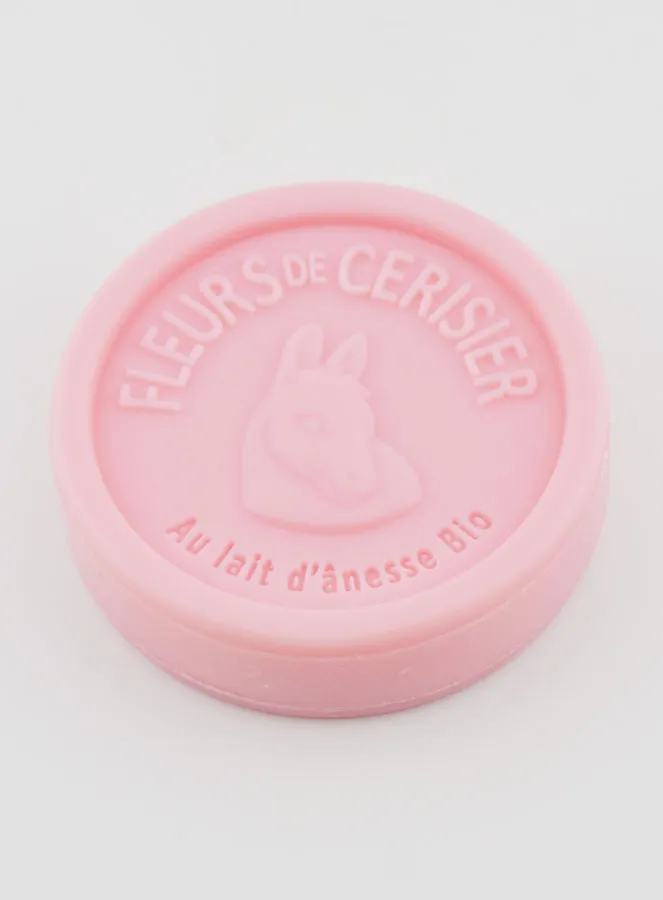 Organic Donkey Milk and Cherry Blossom Soap - 100g (pic 3)