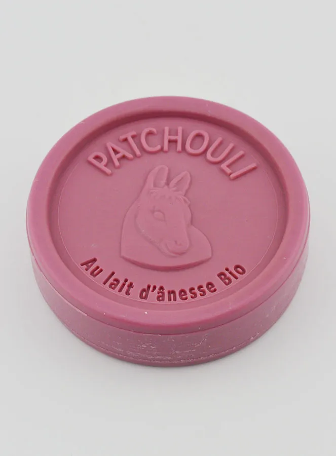 Organic Donkey Milk and Patchouli Soap - 100g (pic 3)