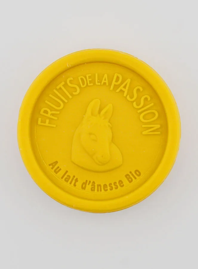 Organic Donkey Milk and Passion Fruit Soap - 100g (pic 1)