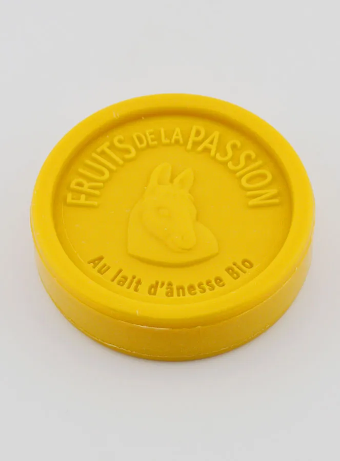 Organic Donkey Milk and Passion Fruit Soap - 100g (pic 3)