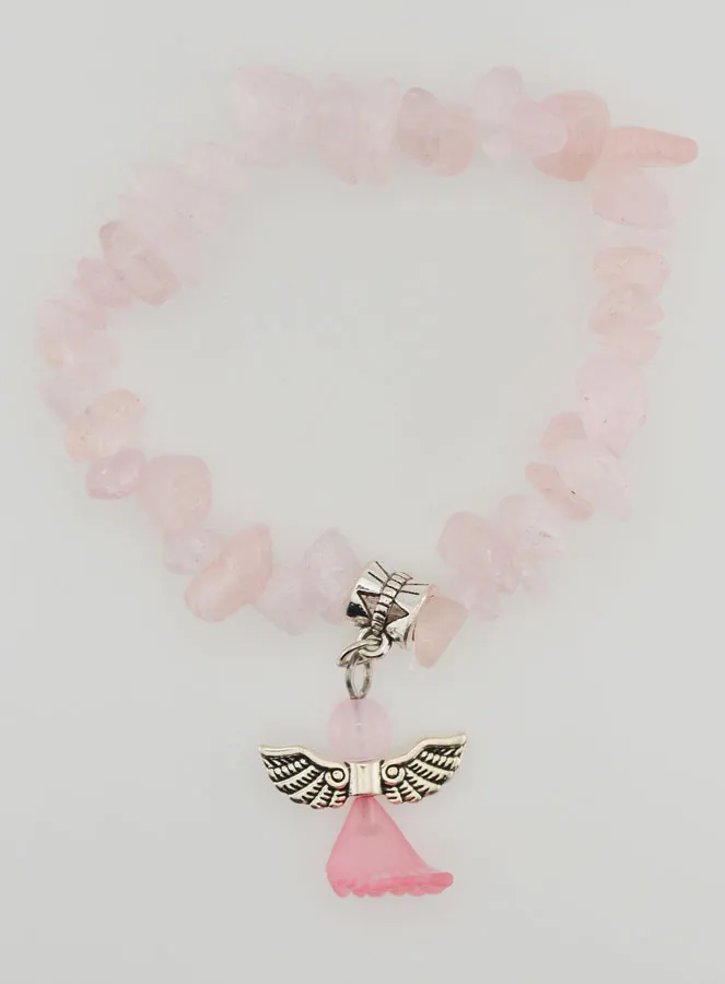 Guardian Angel Child Bracelet - Pink (pic 1)