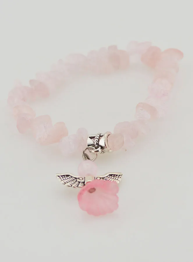 Guardian Angel Child Bracelet - Pink (pic 2)