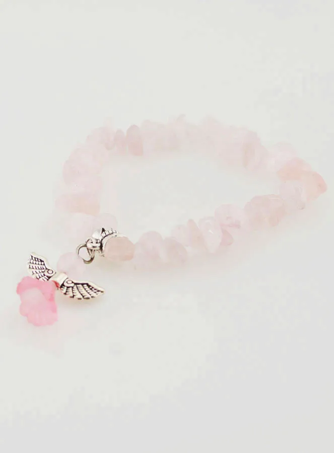 Guardian Angel Child Bracelet - Pink (pic 3)