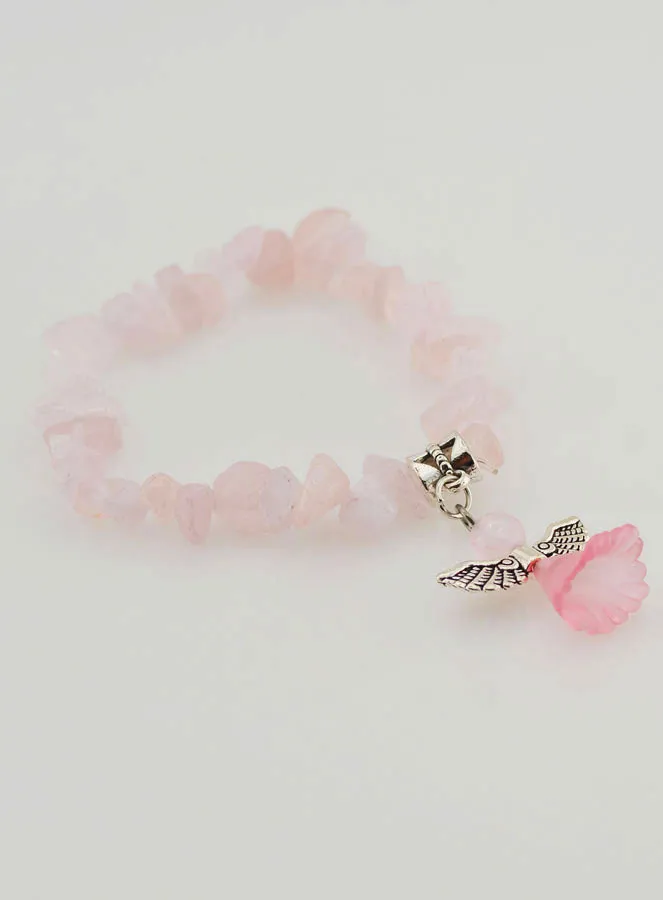 Guardian Angel Child Bracelet - Pink (pic 4)