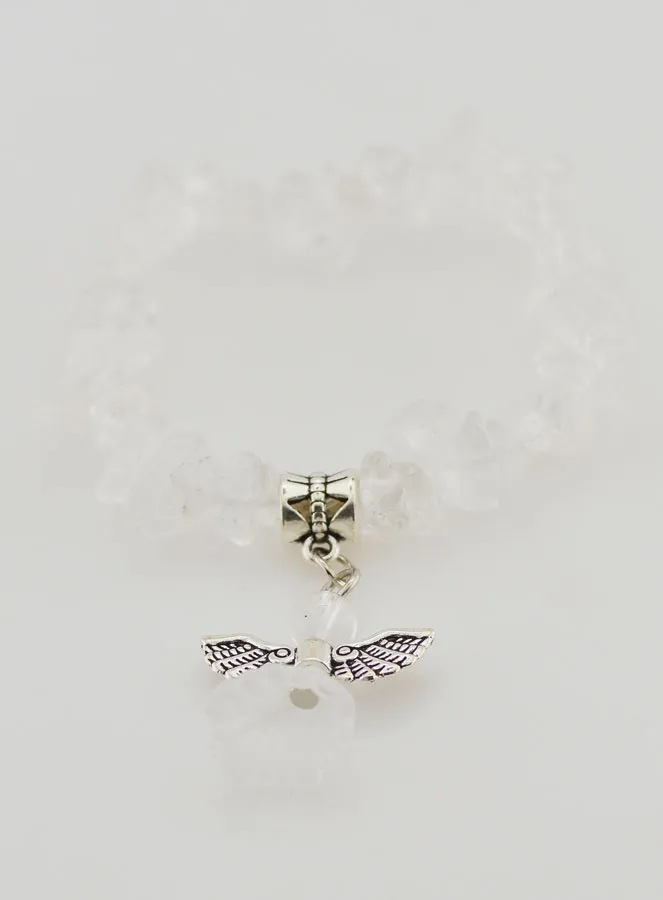 Guardian Angel Children’s Bracelet – White (pic 2)
