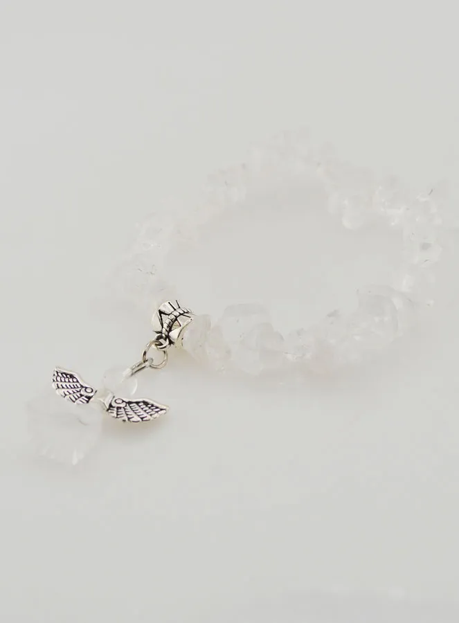 Guardian Angel Children’s Bracelet – White (pic 3)