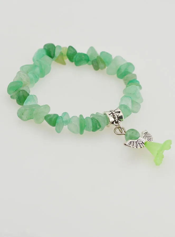 Guardian Angel Child Bracelet - Green (pic 4)