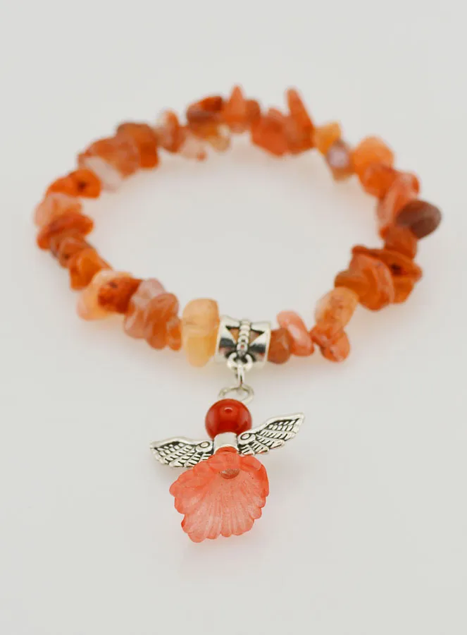 Guardian Angel Children’s Bracelet – Orange (pic 2)