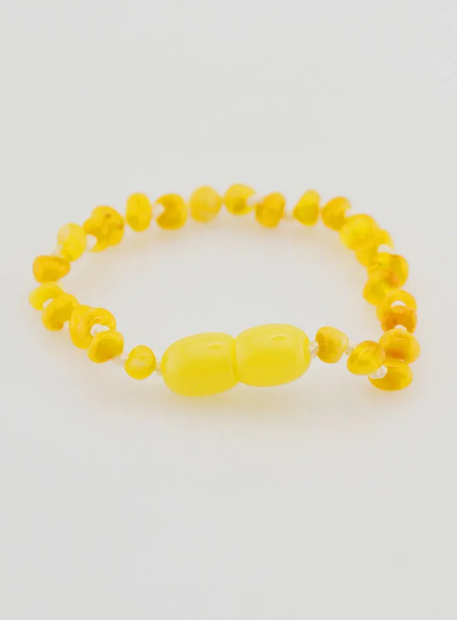 Baby Bracelet in Light Baltic Amber (pic 2)