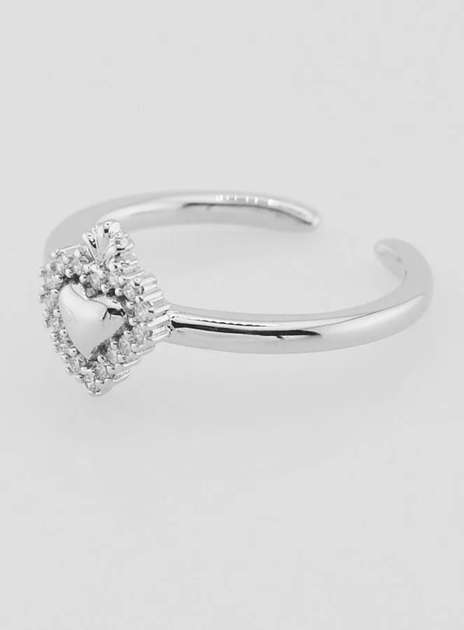 Adjustable Ex Voto Ring Brass with Stones (pic 2)