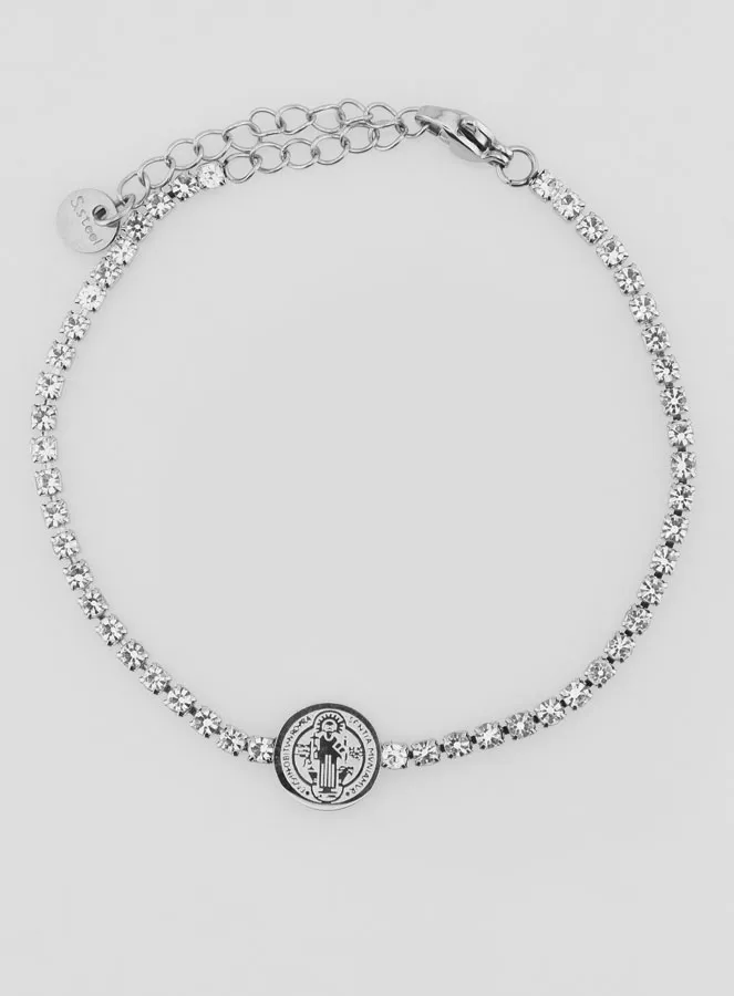Saint Benedict Bracelet in Stainless Steel (pic 1)