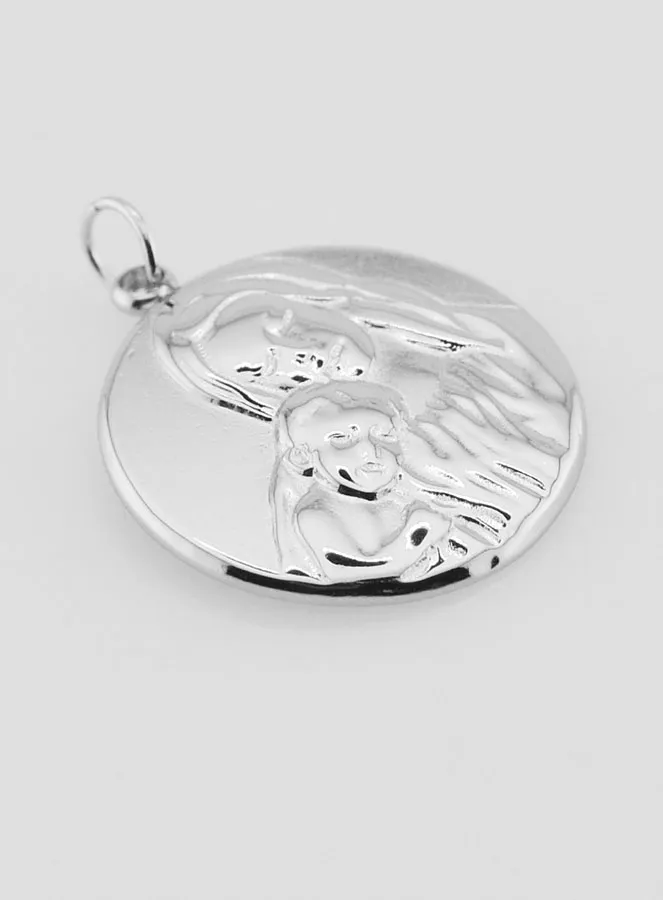 Madonna and Child Medal - 20mm (pic 3)