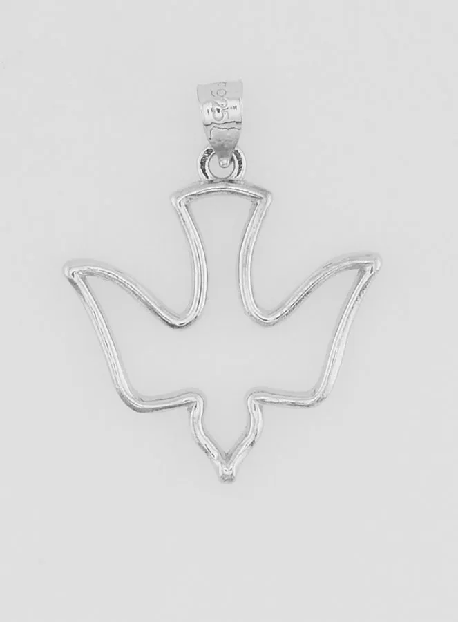 Silver Holy Spirit Confirmation Medal (pic 1)