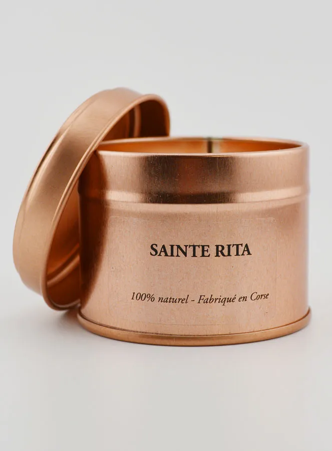 Handcrafted Scented Candle - Saint Rita (pic 1)