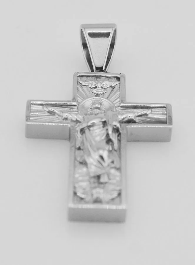 Christ the Redeemer Cross Pendant - 35mm (pic 2)