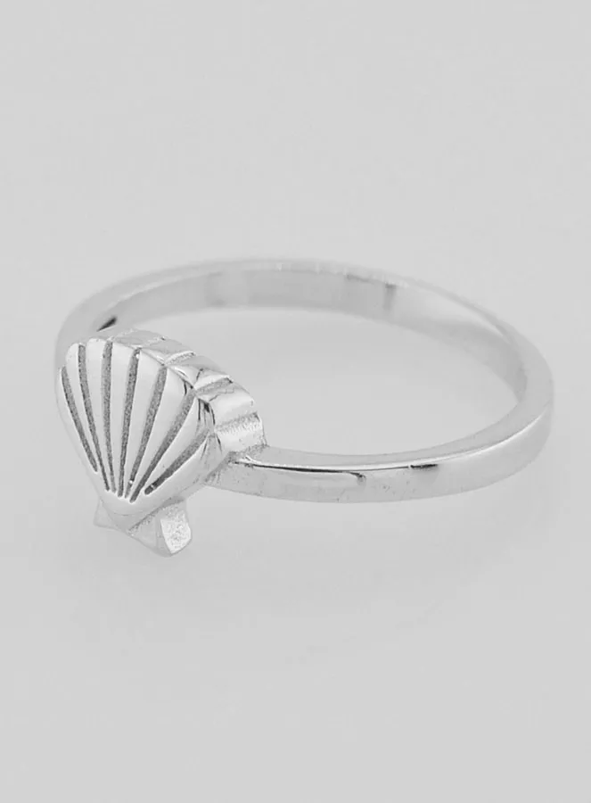 Silver Ring St. James's Shell - Size 52 (pic 2)