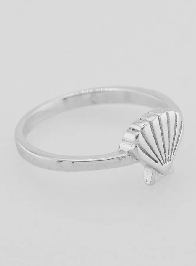 Silver Ring St. James's Shell - Size 52 (pic 3)