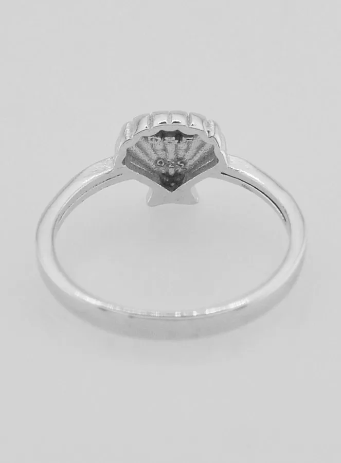 Silver Ring St. James's Shell - Size 52 (pic 4)