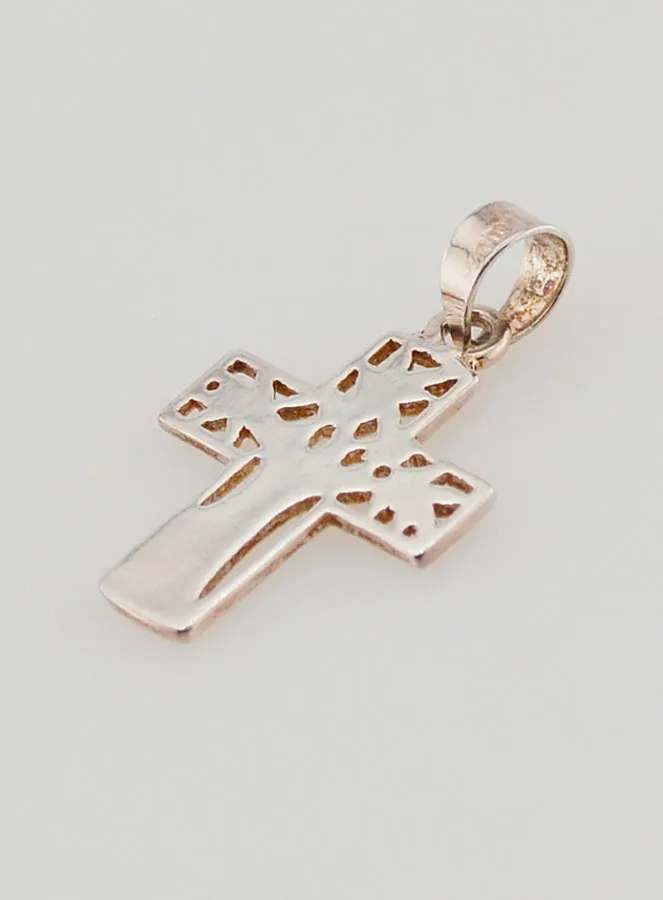 Tree of Life Cross Pendant - 15mm (pic 4)