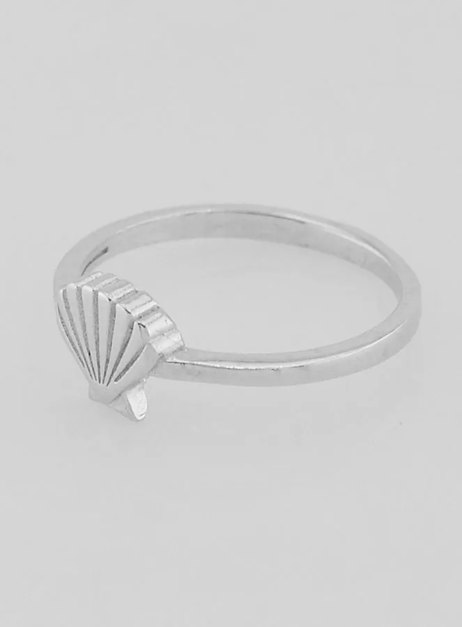 Silver Ring St. James's Shell - Size 58 (pic 2)