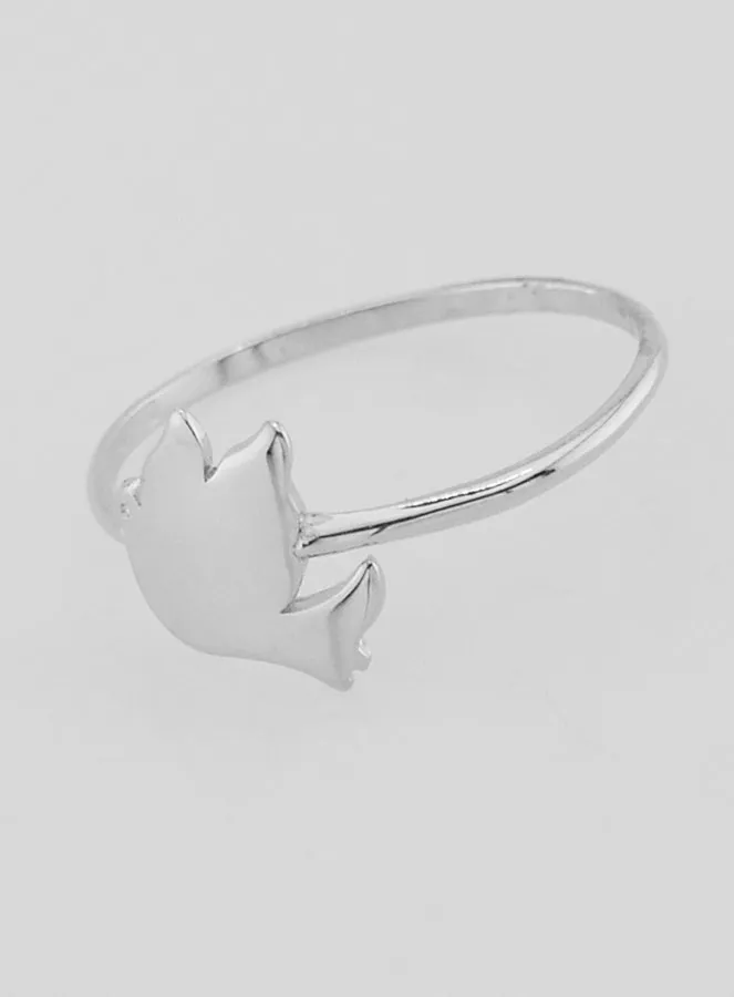 Silver Ring Dove of Peace - Size 60 (pic 2)