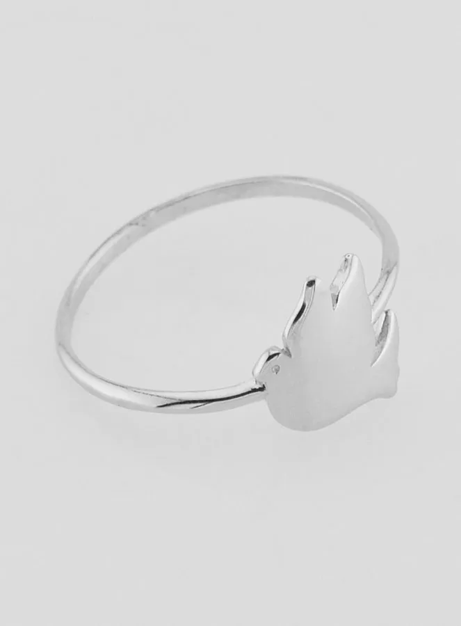 Silver Ring Dove of Peace - Size 60 (pic 3)