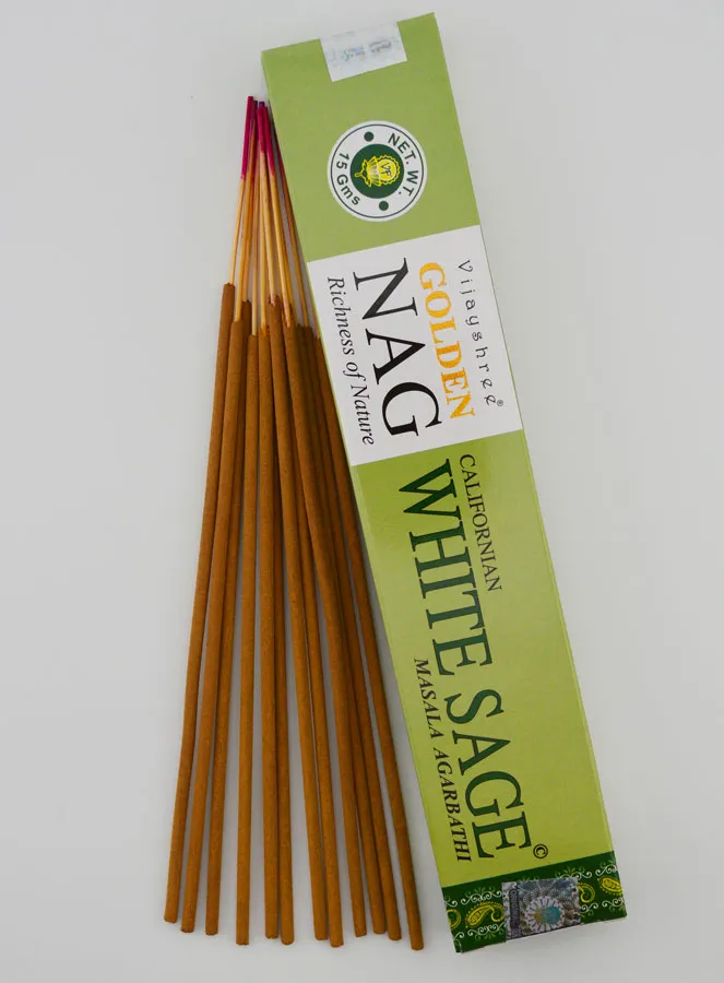 White Sage Indian Incense - 15g (pic 1)