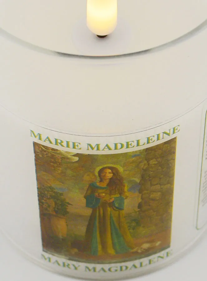 LED Votive Candle - Prière à Sainte Marie Madeleine (pic 4)