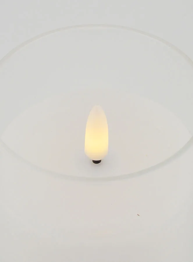 Battery-powered LED Votive Candle – 10cm (pic 4)