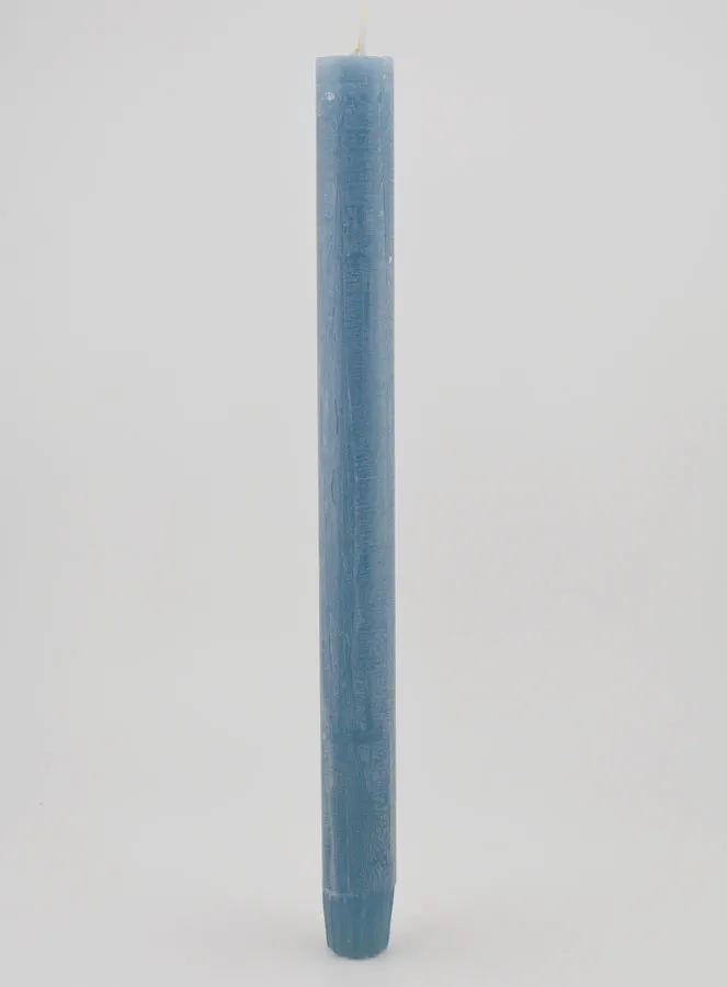 Solid Colour Candle 27cm - Blue (pic 1)