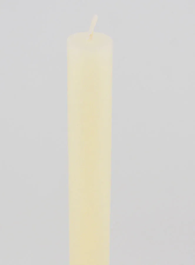 Solid Colour Prayer Candle - Pearly White (pic 4)